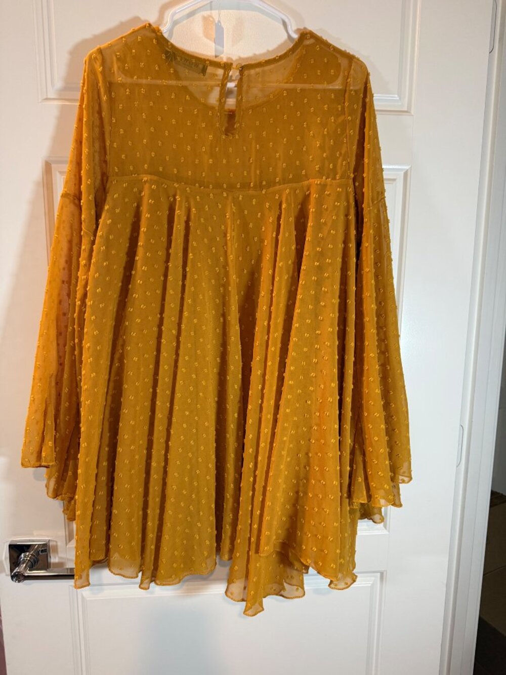 Wowo Mustard Yellow Long Sleeve tunic